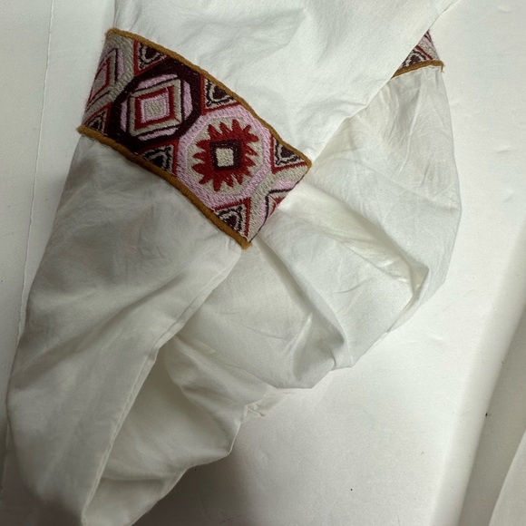 NWOT CHUFY Hari Mini White Embroidered Dress w/open back m - Picture 14 of 15